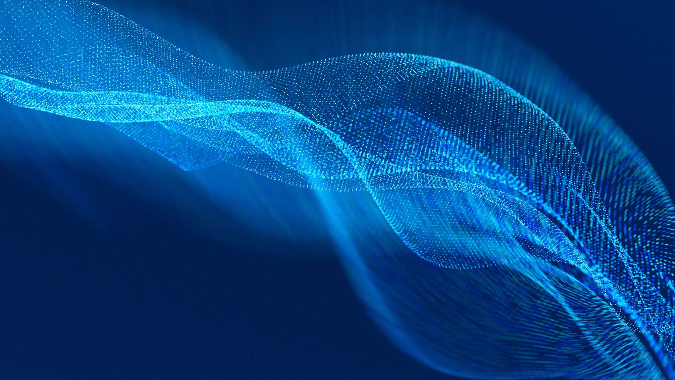 A blue background with some waves in it